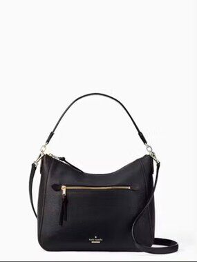 Kate Spade Jackson Street Quincy Matte Pebbled Leather Hobo Bag